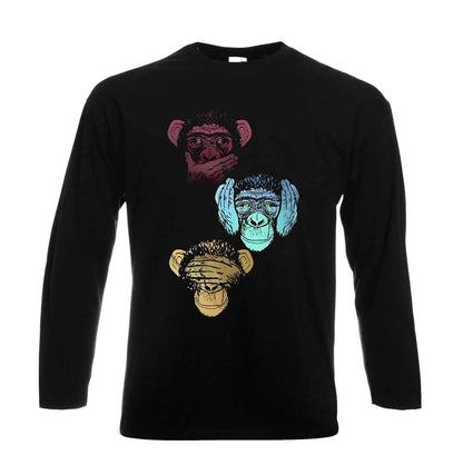 Hip Hop Monkey | Men's Long Sleeve Hip Hop Monkey | Men's Long Sleeve