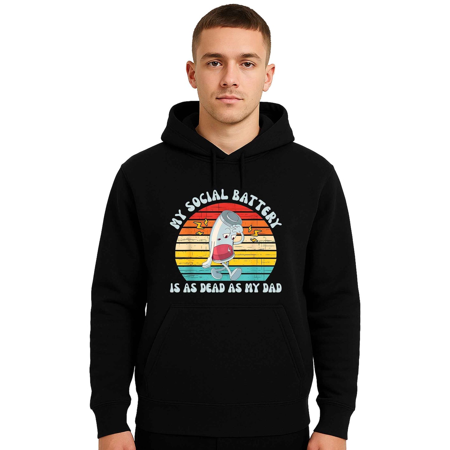 My Social Battery Is As | Hoody For Men's My Social Battery Is As | Hoody For Men's