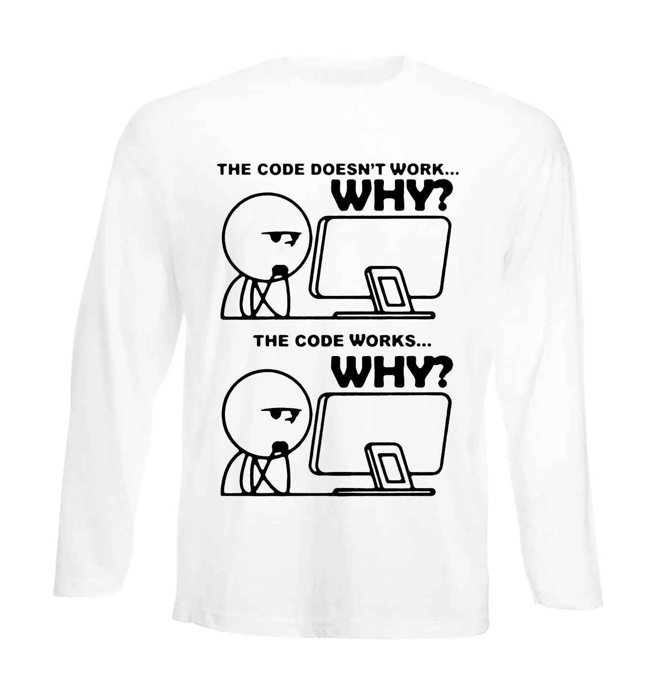 The Code Dosen't Work | Men's Long Sleeve