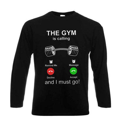 The Gym Is Calling | Men's Long Sleeve The Gym Is Calling | Men's Long Sleeve