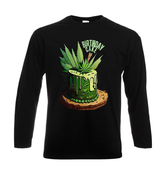 Birthday Cake Cannabis | Men's Long Sleeve