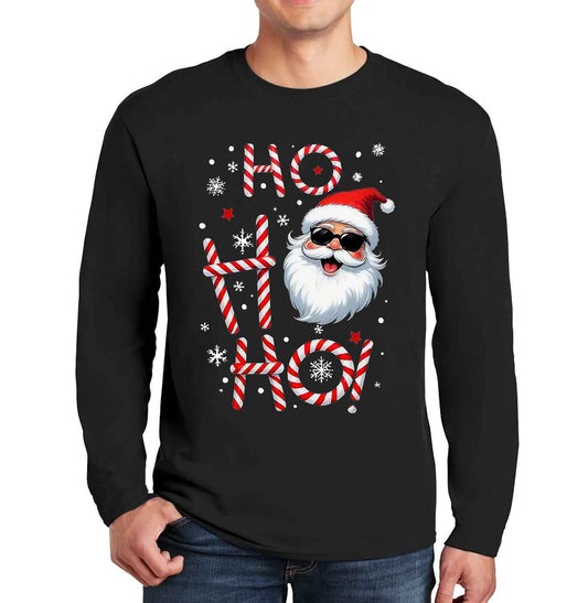 HO H HO SANTA SMILE | Men's Longsleeve