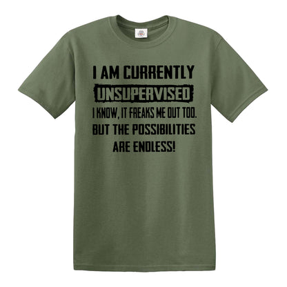 I AM CURRENTLY | MEN'S T-SHIRT