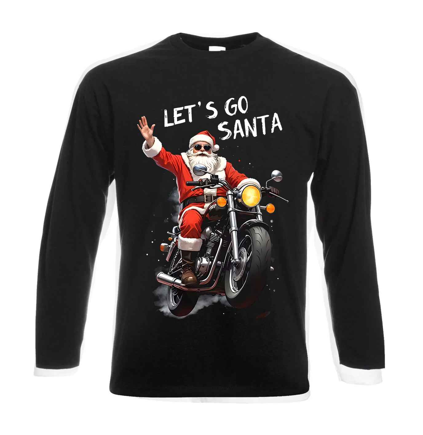 LET'S GO SANTA RIDE | Men's Longsleeve