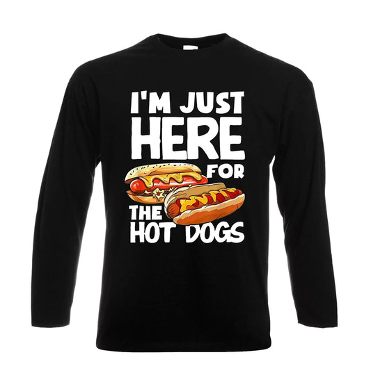 I'm Just Here For | Men's Long Sleeve