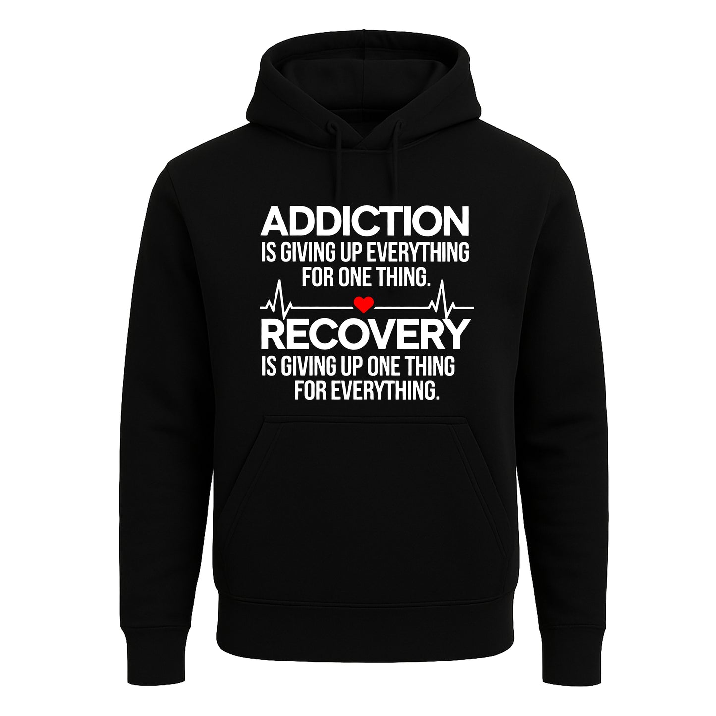 Addiction Is Giving Up | Hoody For Men's