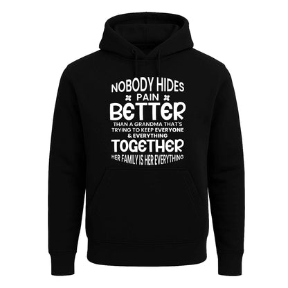 Nobody Hidee Pain | Hoody For Men's