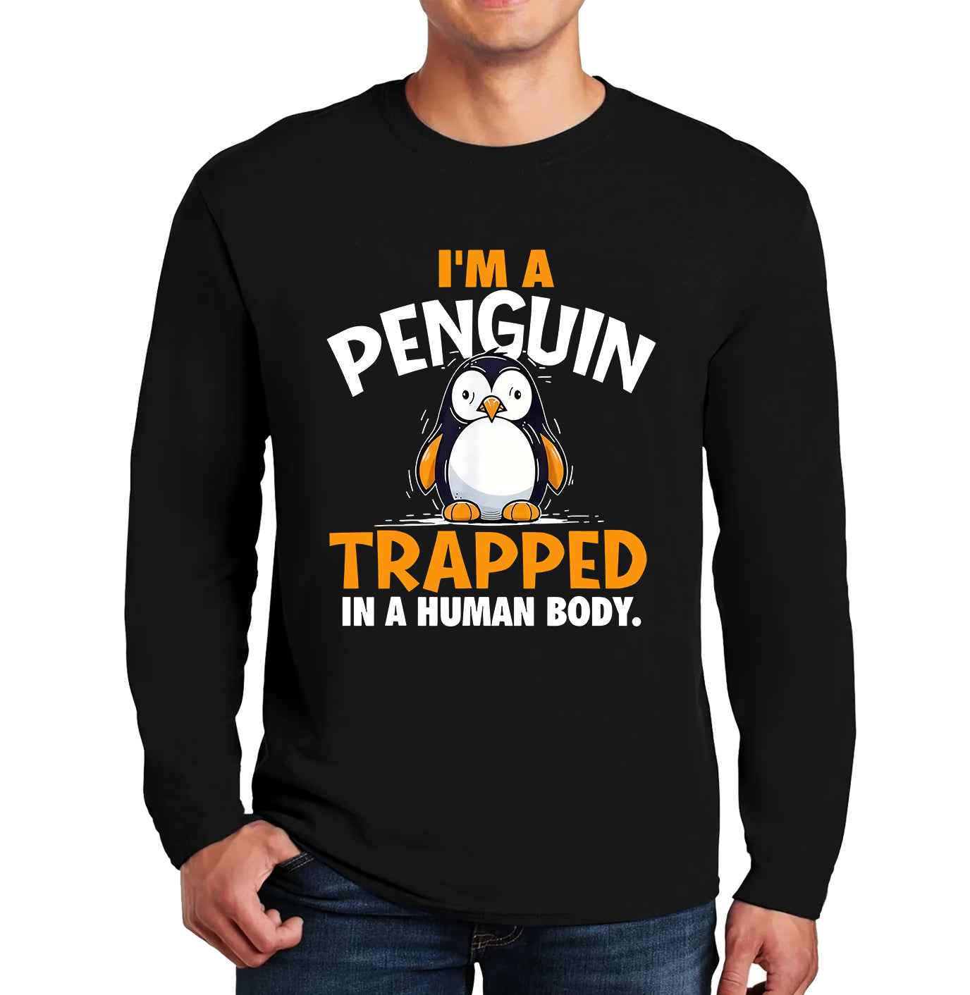 I'm A Penguins | Men's Long Sleeve I'm A Penguins | Men's Long Sleeve