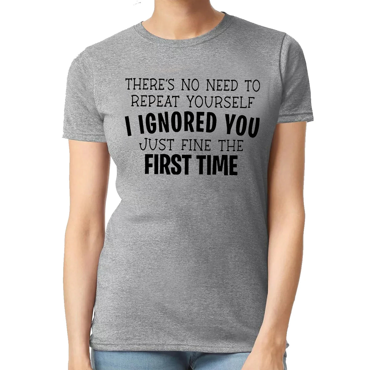 THERE'S NO NEED | LADIES T-SHIRT