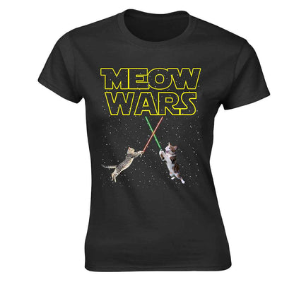 Meow Wars Cat | LADIES T-SHIRT