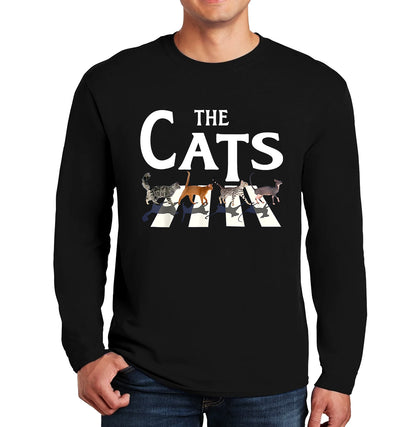The Cats Abbey Road | Men's Long Sleeve