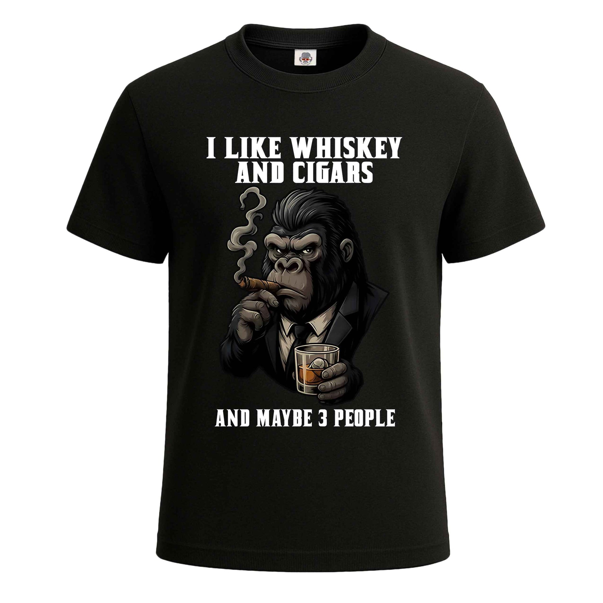 I Like Whiskey | T-Shirt For Men's BLACK T-SHIRT I Like Whiskey | T-Shirt For Men's