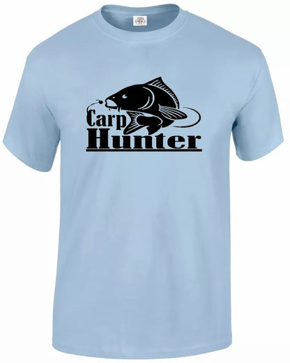 Fishing Print Fisherman MEN'S T-SHIRT CARP HUNTER Fishing Print Fisherman MEN'S T-SHIRT