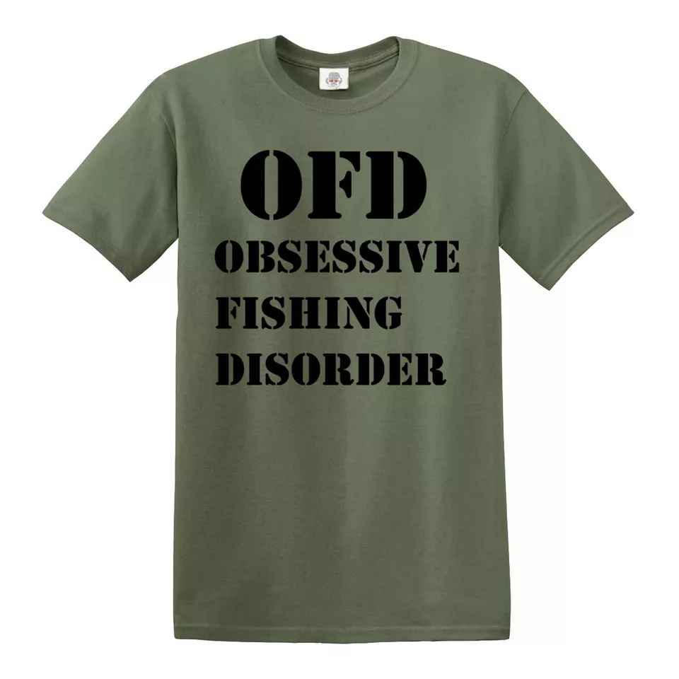 Fishing T-Shirt for Fishermen - OFD Obsessive Fishing Disorder Gifts for Men Fishing T-Shirt for Fishermen - OFD Obsessive Fishing Disorder Gifts for Men