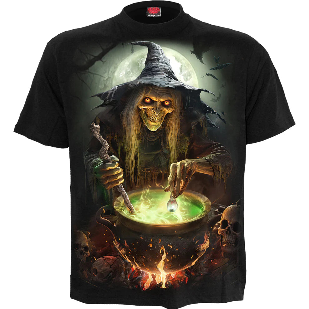 WITCH'S BREW -  T-SHIRT BLACK