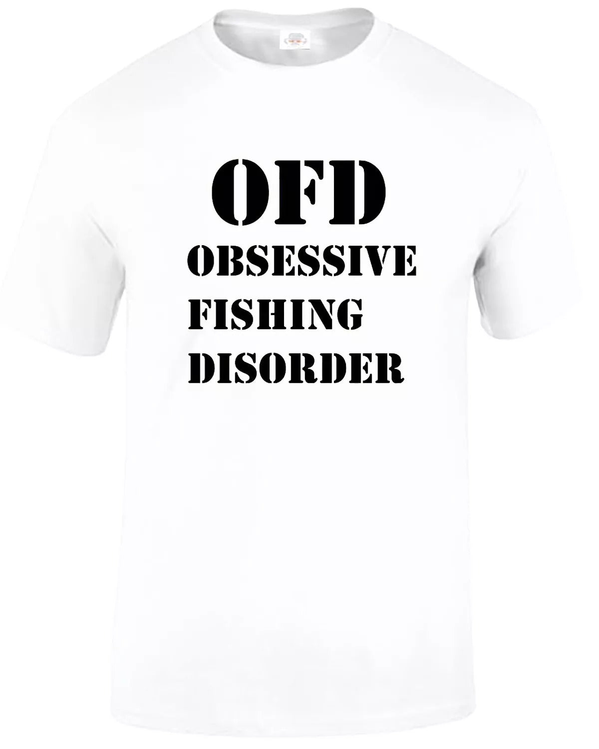 Fishing Fathers Day Fisherman MEN'S T-SHIRT OFD OBSESSIVE FISHING DISORDER Fishing Fathers Day Fisherman MEN'S T-SHIRT