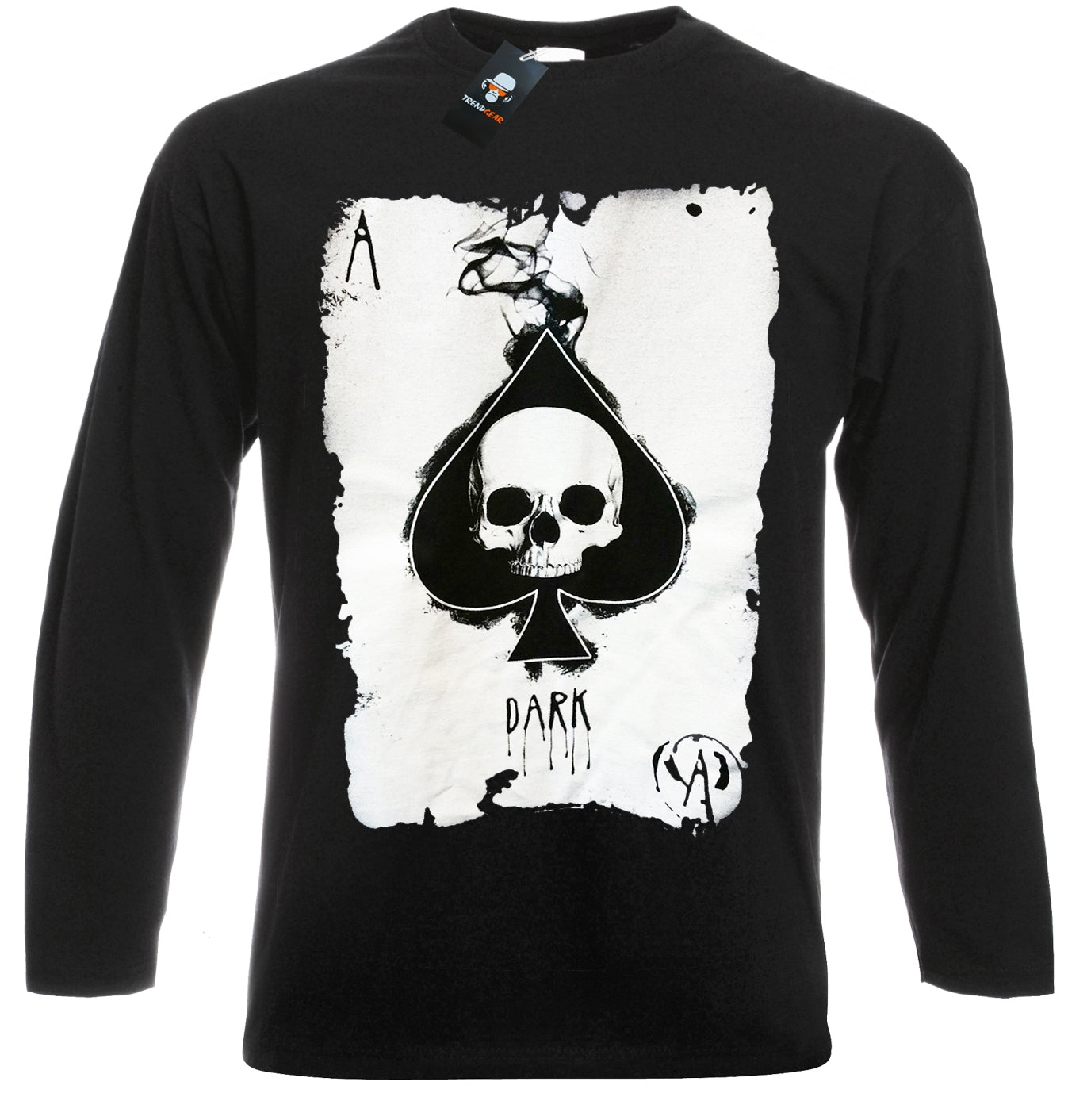 ACE OF SPADES - BLACK LONG SLEEVE T-SHIRT