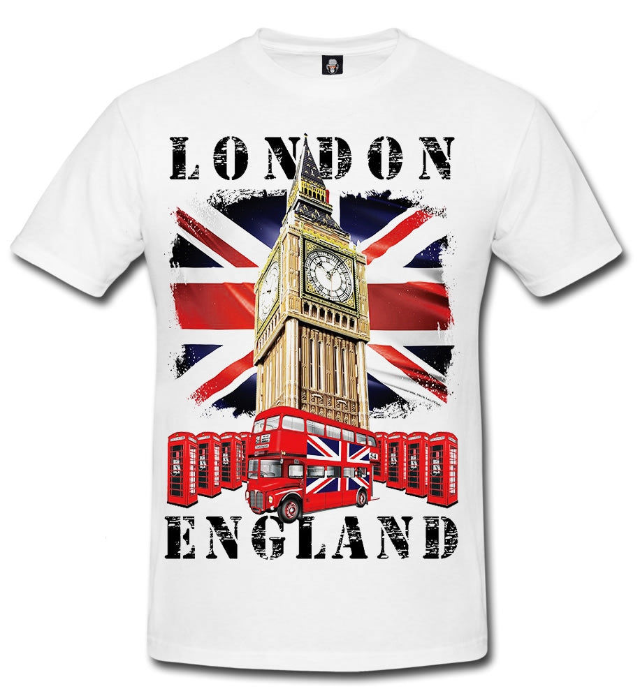 BIG BEN LONDON - WHITE SUBLIMATION T-SHIRT