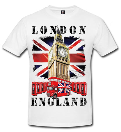 BIG BEN LONDON - WHITE SUBLIMATION T-SHIRT