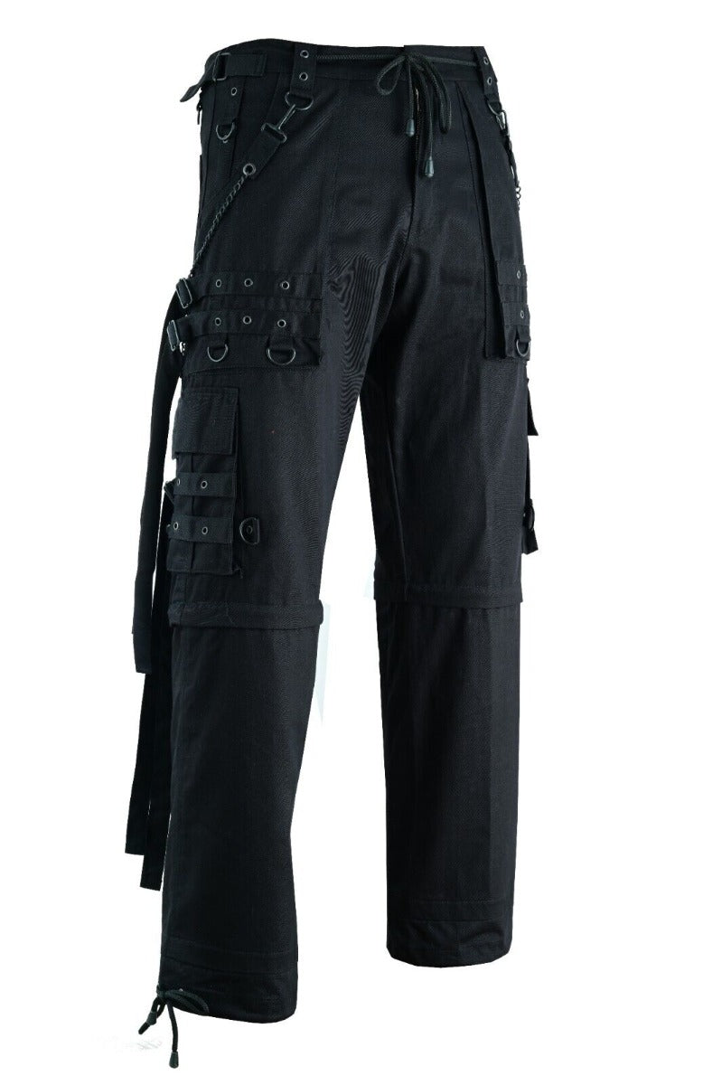 DARKWEAR BLACK CARGO CHAINS TROUSER