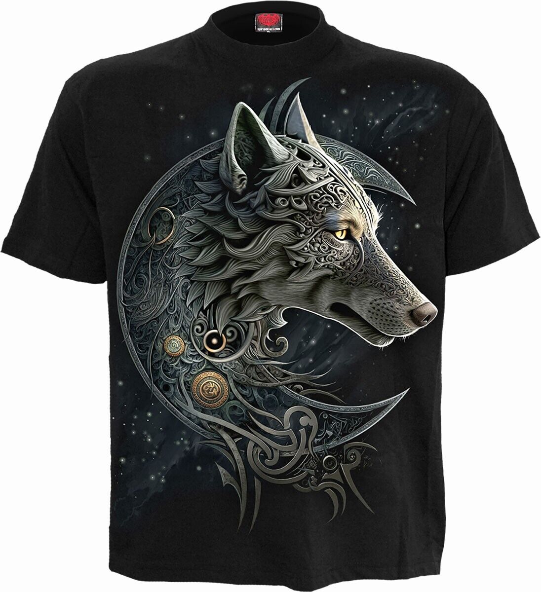 CELTIC WOLF - T-SHIRT BLACK