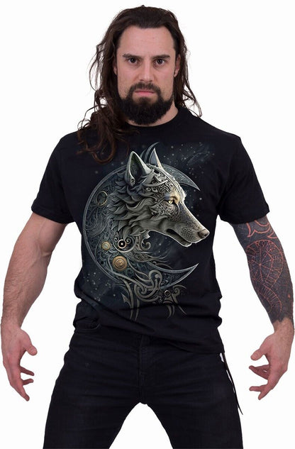 CELTIC WOLF - PLUS SIZE T-SHIRT BLACK