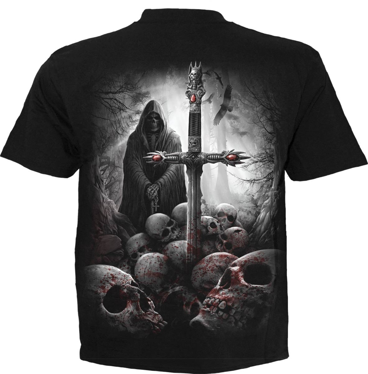 SOUL SEARCHER BLACK T-SHIRT