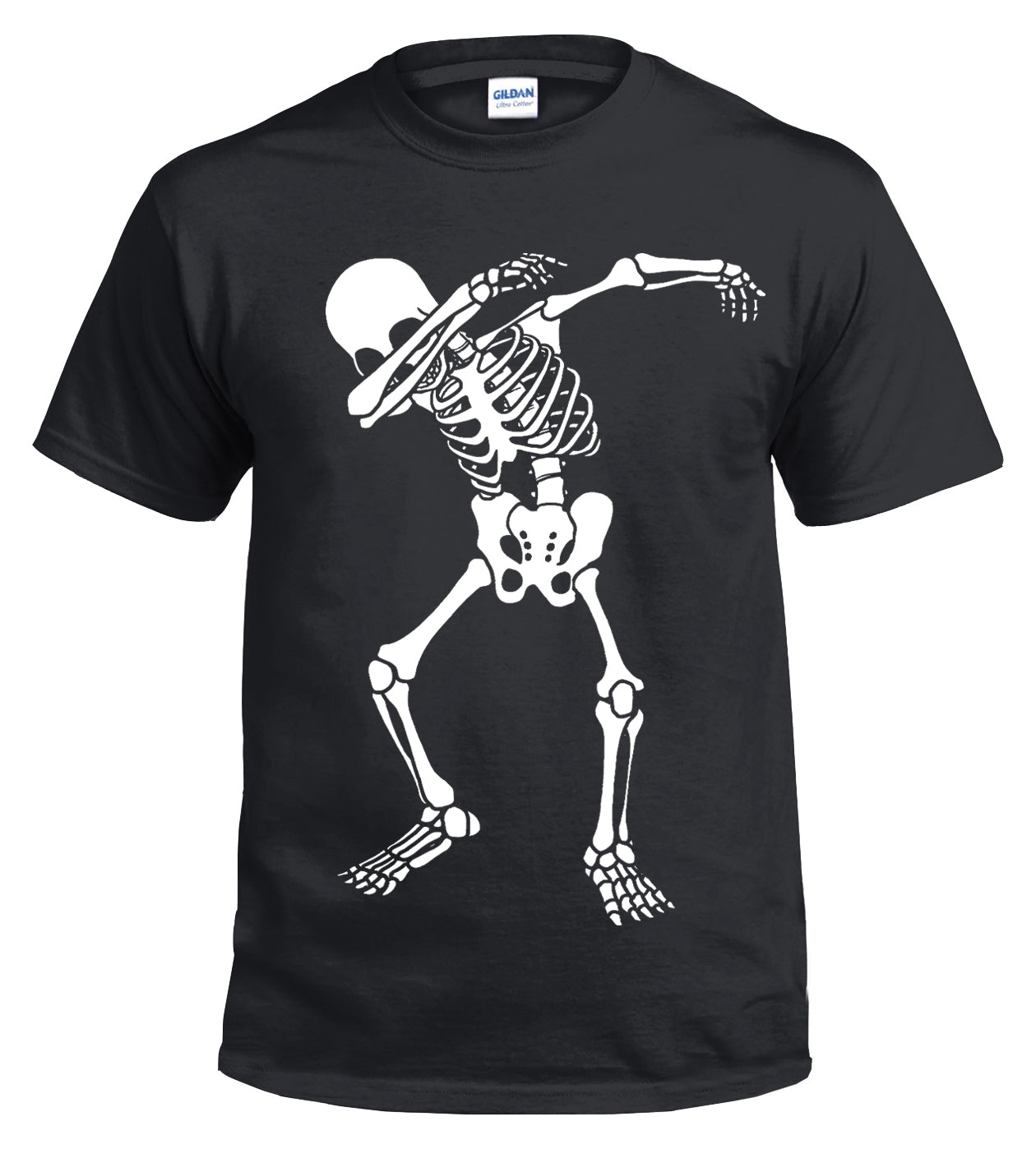 SKELETON DAB - BLACK T-SHIRT