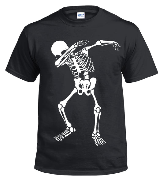 SKELETON DAB - BLACK T-SHIRT