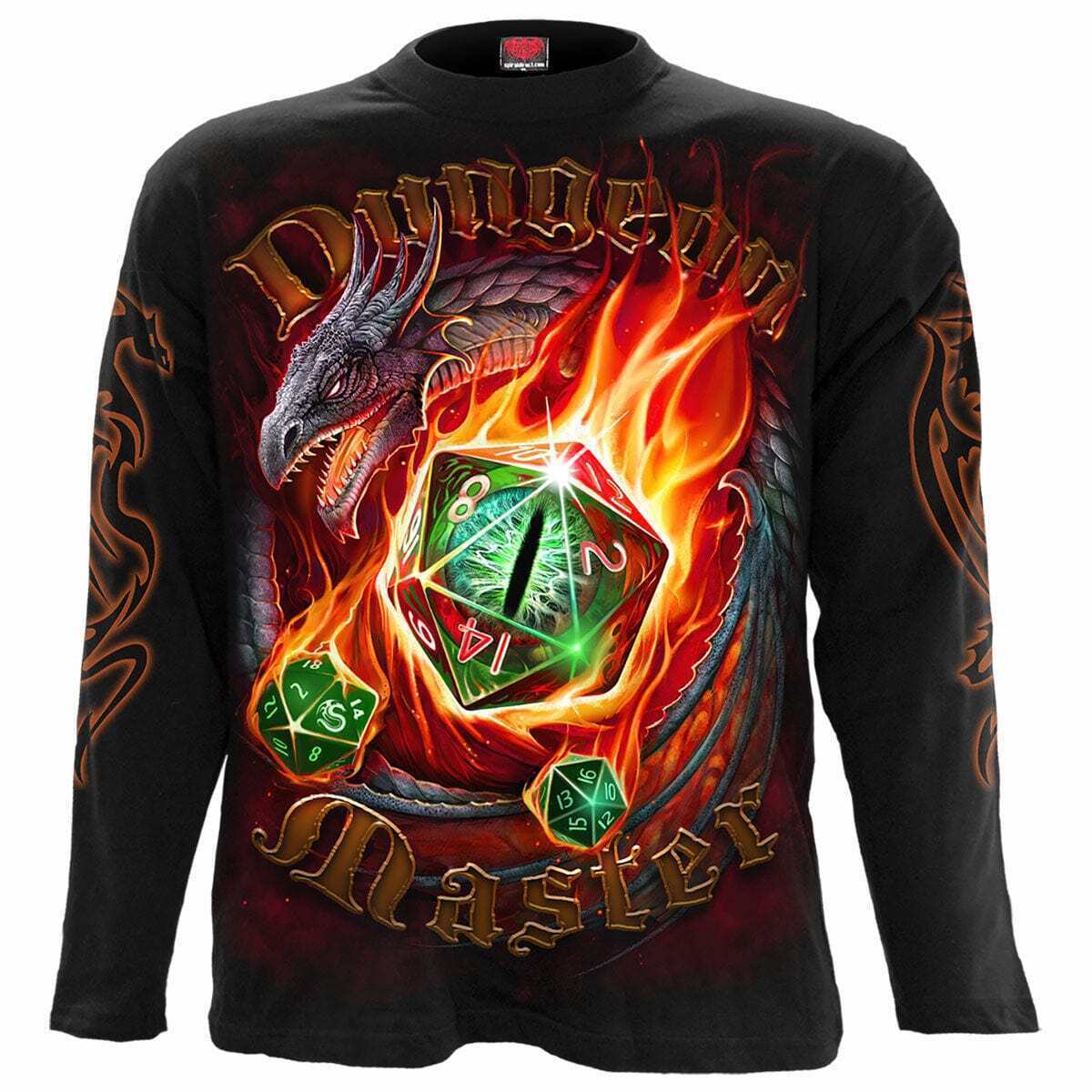 DUNGEON MASTER - LONGSLEEVE T-SHIRT BLACK