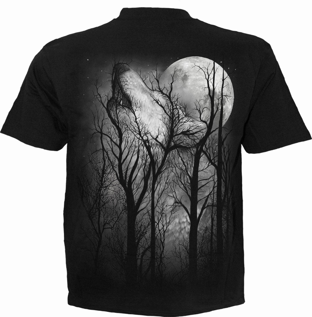 FOREST WOLF - BLACK T-SHIRT