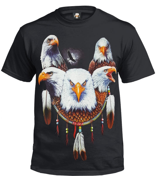 EAGLE EYE - BLACK SUBLIMATION T-SHIRT