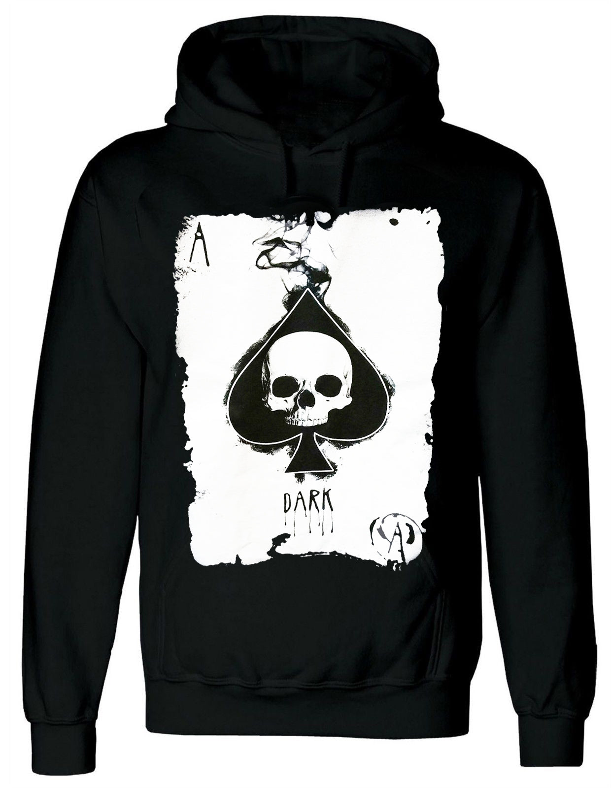 ACE OF SPADES - MEN'S BLACK HOODY