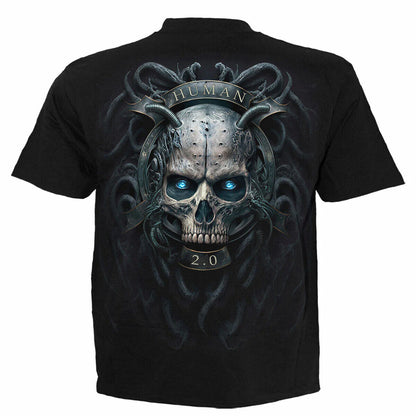 HUMAN K106 - BLACK T-SHIRT