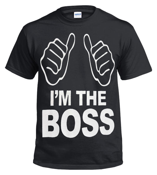 IM THE BOSS T-Shirt - Cool I'm the Boss T-Shirt for Men IM THE BOSS T-Shirt - Cool I'm the Boss T-Shirt for Men