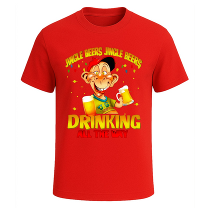 JINGLE BEERS DRINKING |T-Shirt For Men's