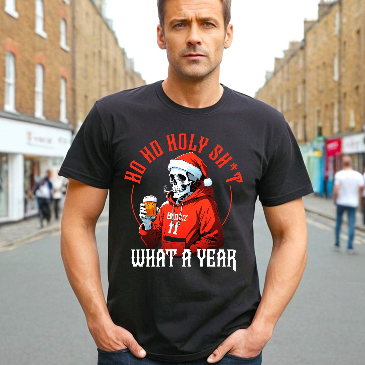 HO HO HOLY SH*T |T-Shirt For Men's