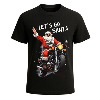 LET'S GO SANTA RIDE |T-Shirt For Men's