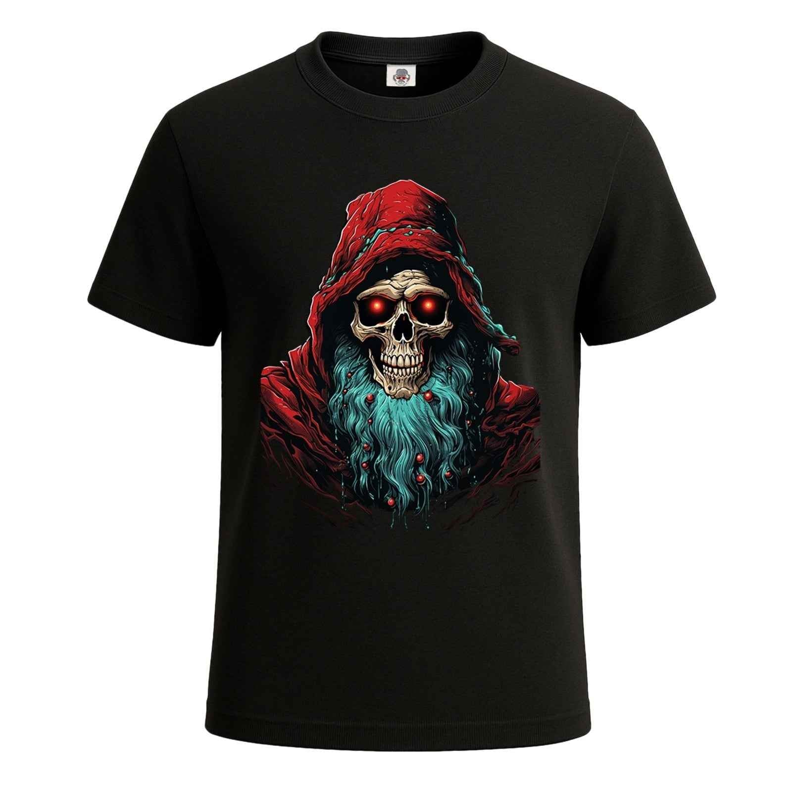Santa of Darkness Skull |T-Shirt For Men's