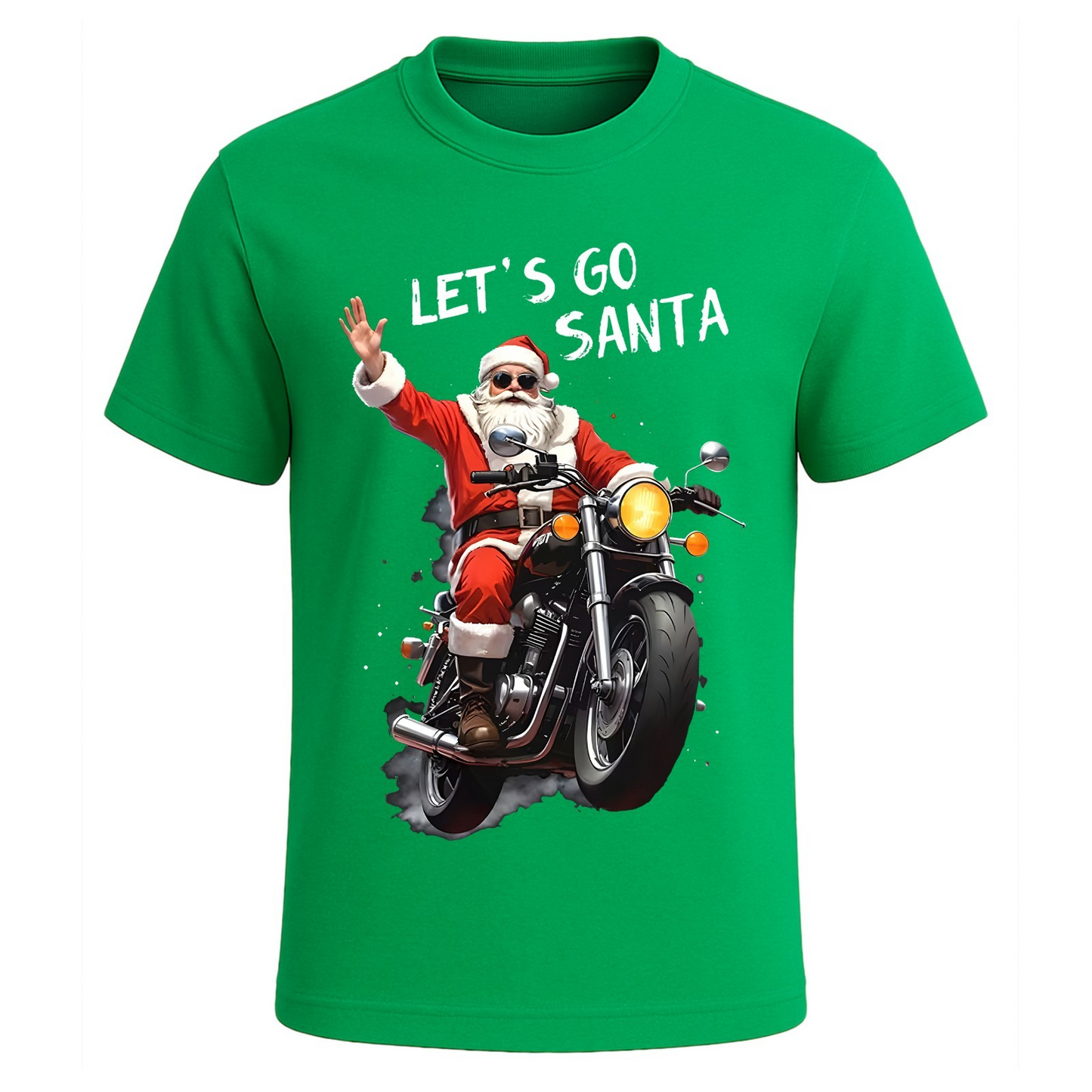 LET'S GO SANTA RIDE |T-Shirt For Men's