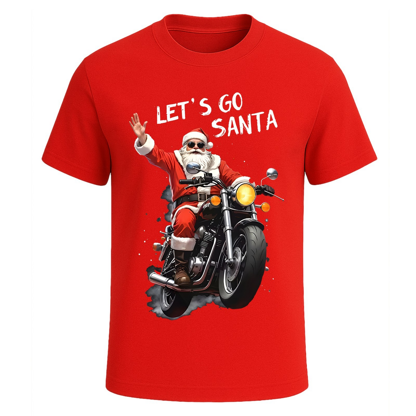 LET'S GO SANTA RIDE |T-Shirt For Men's