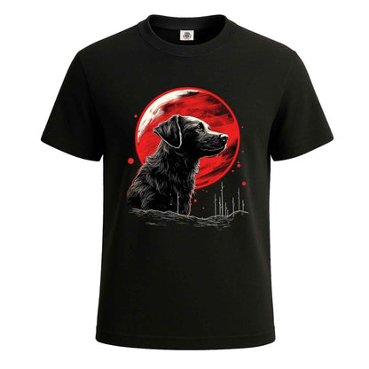 Black Puppy Cute Dog |T-Shirt For Men's