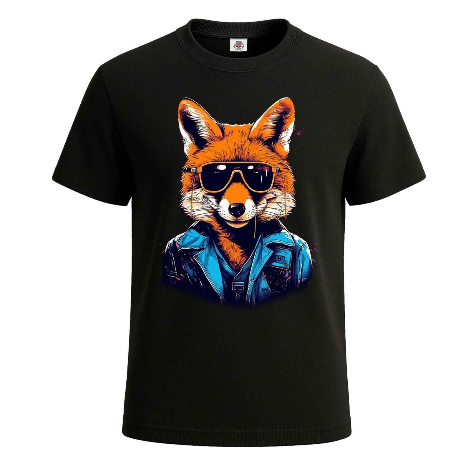 Rockstar Fox With Sunglasses |T-Shirt For Men's