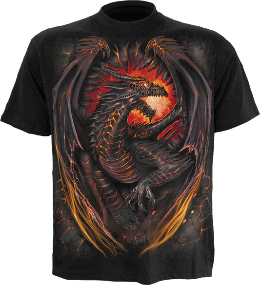 DRAGON FURNACE BLACK T-SHIRT