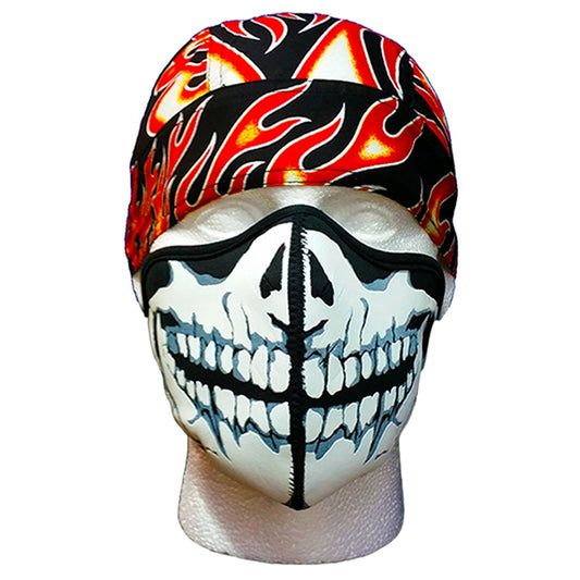 SKULL HALF FACE MASK