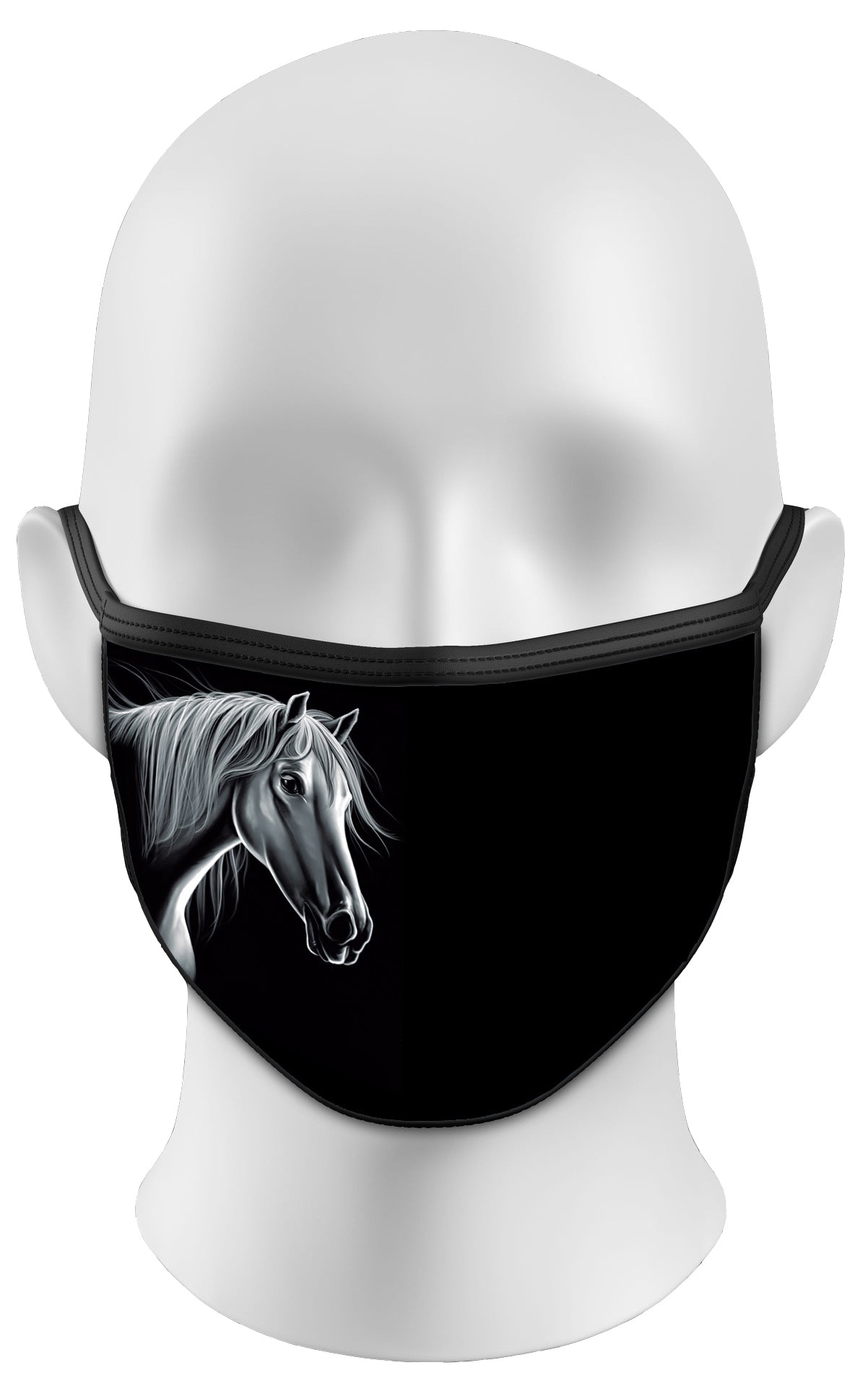 WHITE HORSE - PROTECTIVE FACE MASK