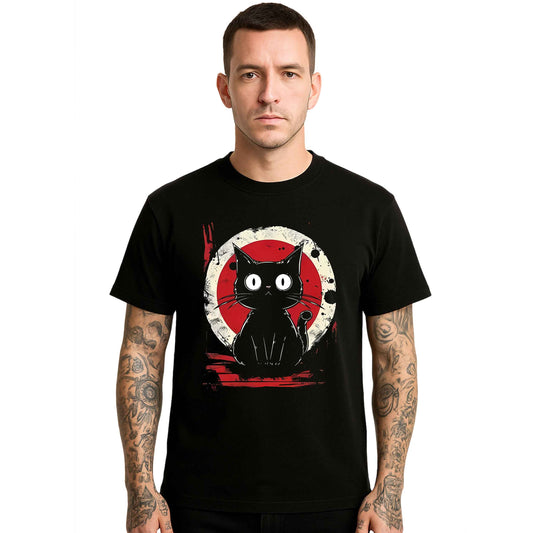 Anime Black Cat |T-Shirt For Men's