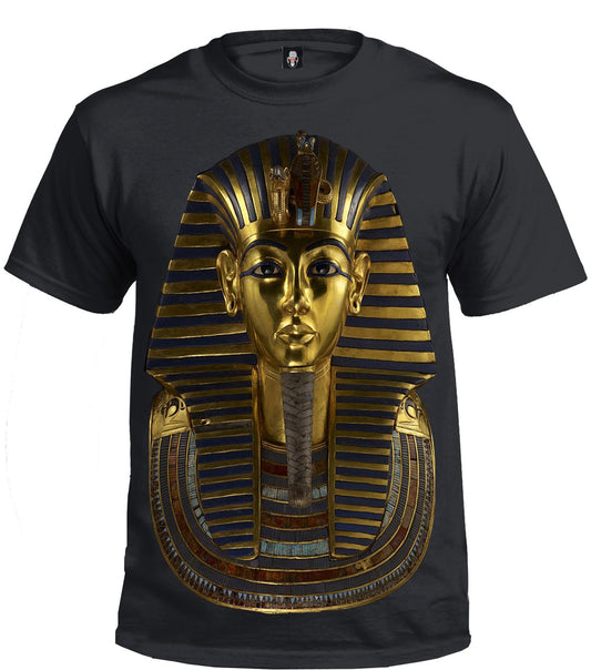 TUTANKHAMUN PHARAOH BLACK SUBLIMATION T-SHIRT