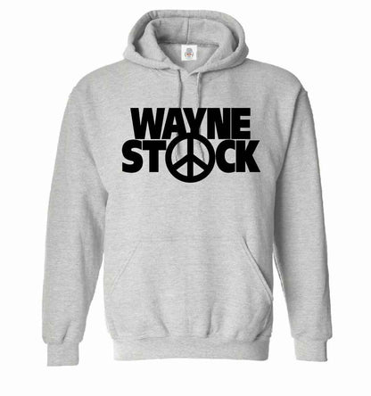 Wayne's World Hoodie - Wayne Stock Music Festival Hoody Sweatshirt Gift Wayne's World Hoodie - Wayne Stock Music Festival Hoody Sweatshirt Gift