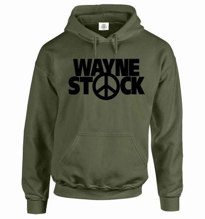 Wayne's World Hoodie - Wayne Stock Music Festival Hoody Sweatshirt Gift Wayne's World Hoodie - Wayne Stock Music Festival Hoody Sweatshirt Gift